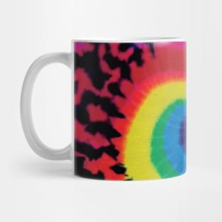 Mini Spiral Crumble Rainbow Tie Dye Mug